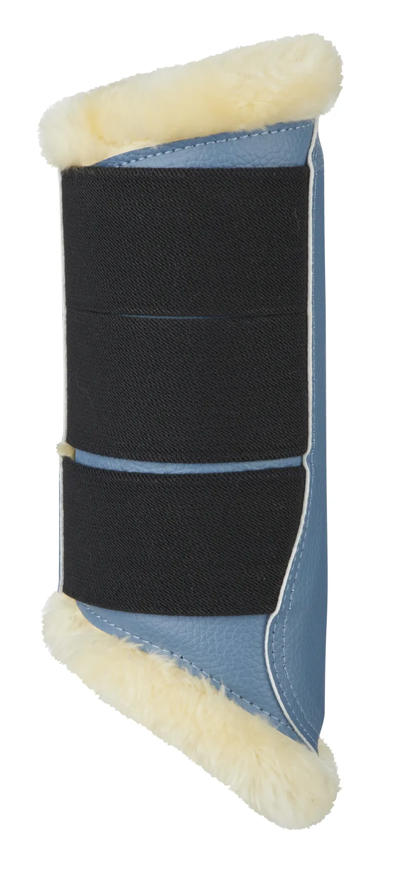 LeMieux Pro Sport Fleece Lined Brushing Boot - Ice Blue/Grey-3