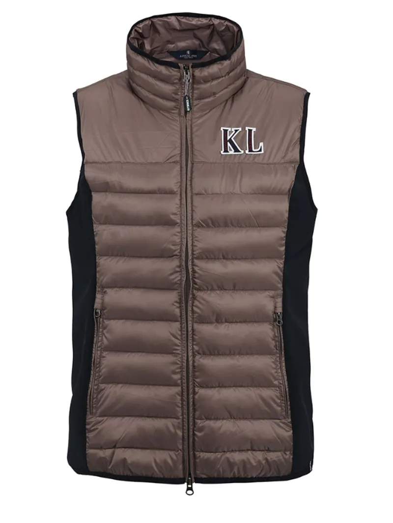 Kingsland Le Vanto Insulated Bodywarmer - Brown Iron LARGE