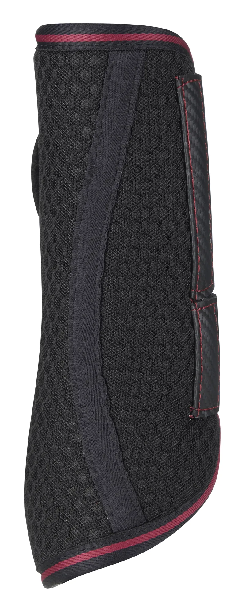 LeMieux Carbon Mesh Wrap Boots - Black/Mulberry-3