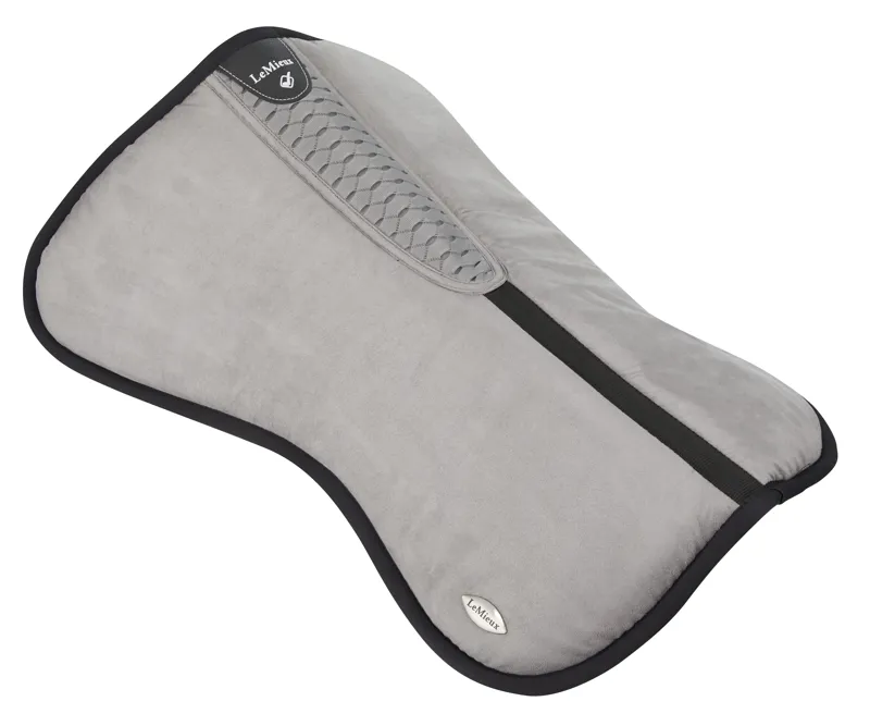 LeMieux Wither Relief Memory Foam Half Pad - Grey size Large-1
