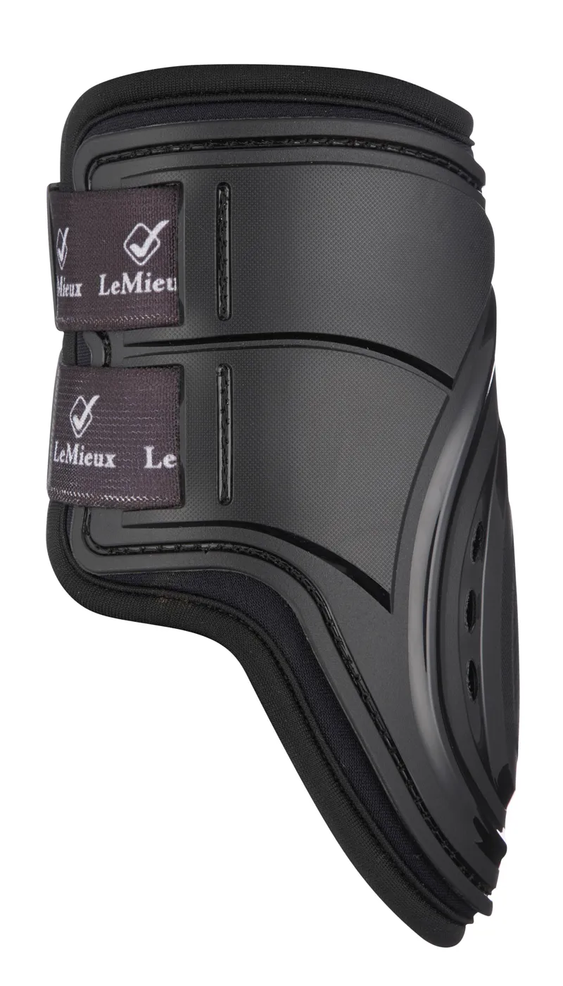 LeMieux Impact Responsive Fetlock Boot - Black-1