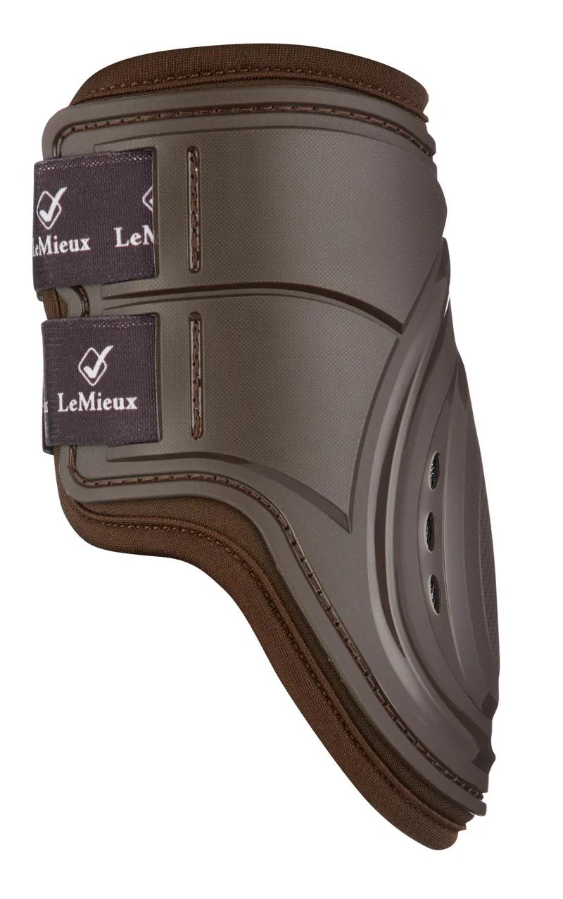LeMieux Impact Responsive Fetlock Boot - Brown-1