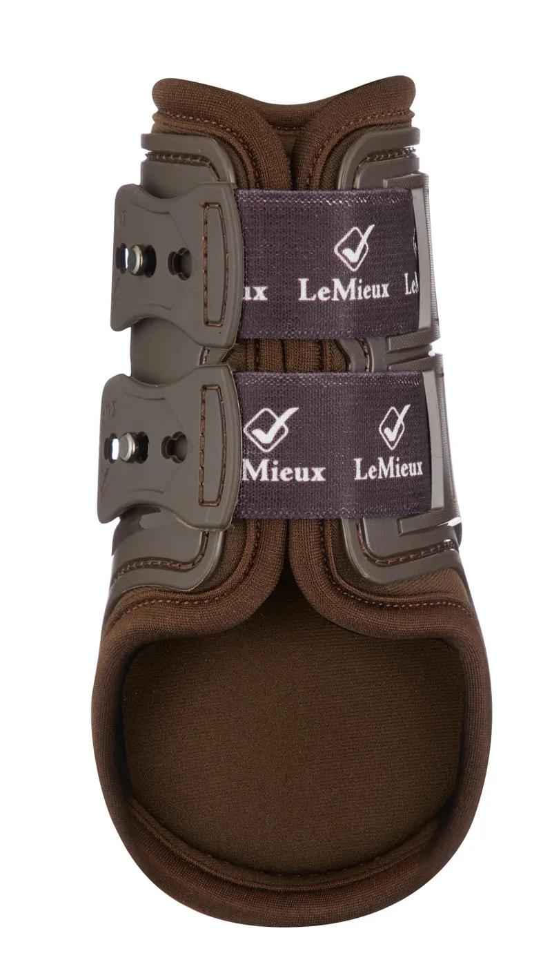 LeMieux Impact Responsive Fetlock Boot - Brown-3
