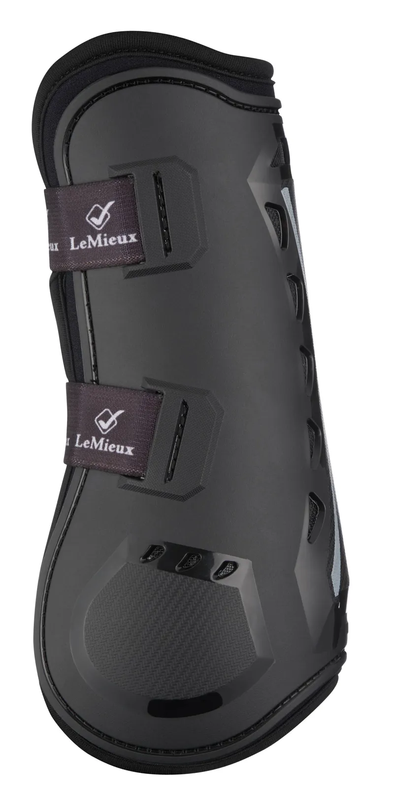 LeMieux Impact Responsive Tendon Boot - Black-2