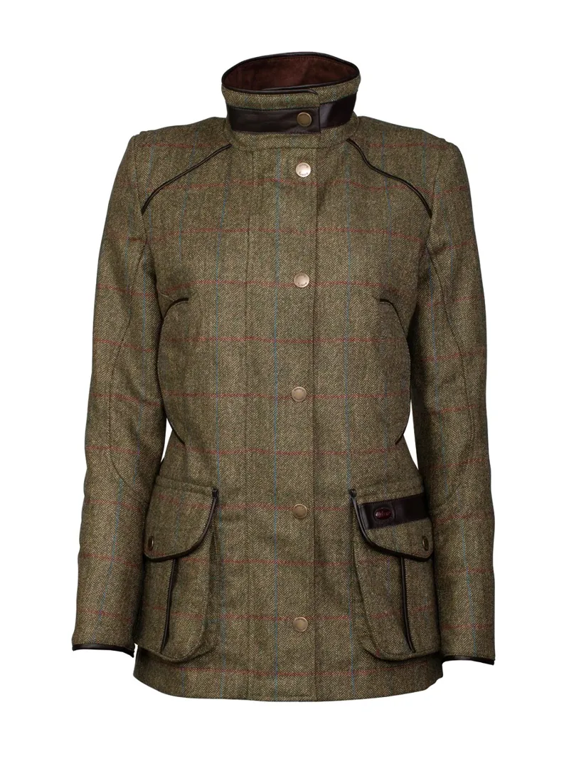 Dubarry Marlfield Gore-Tex Tweed Jacket - Moss