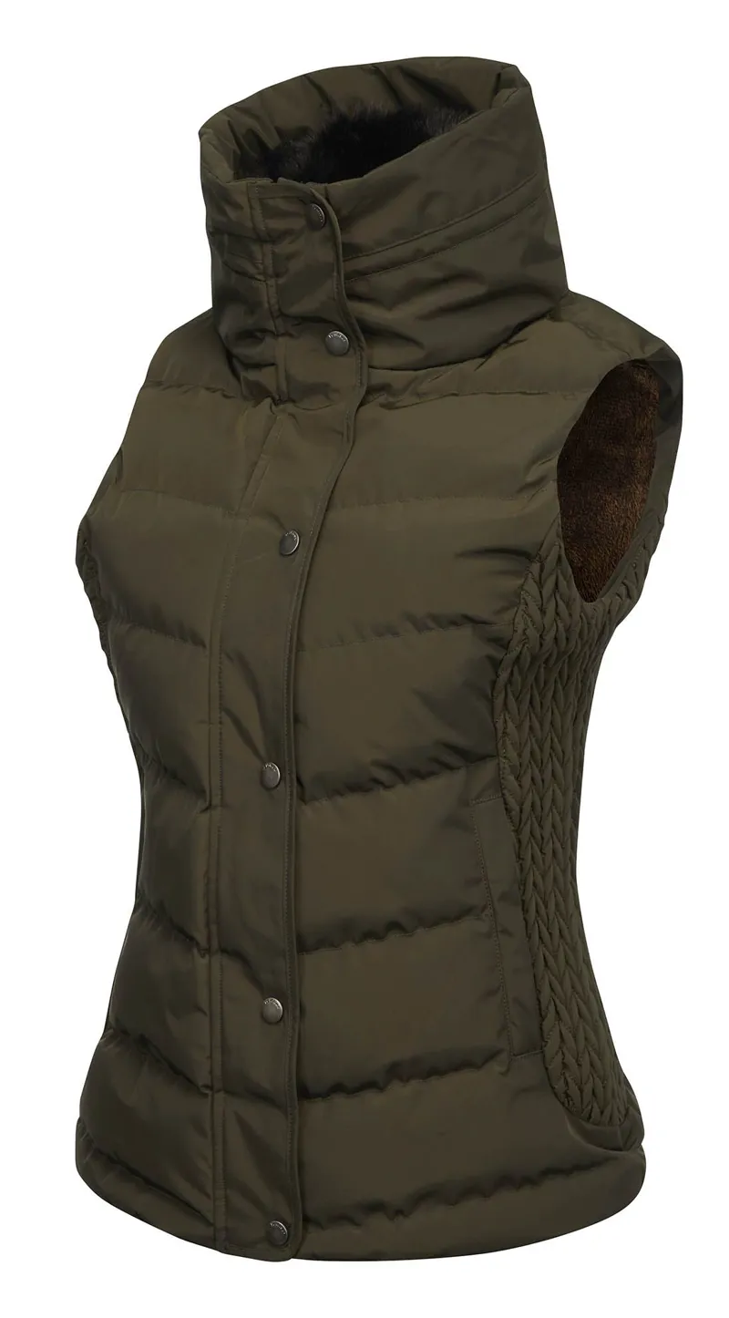 My LeMieux Winter Loire Gilet - Oak Green-3