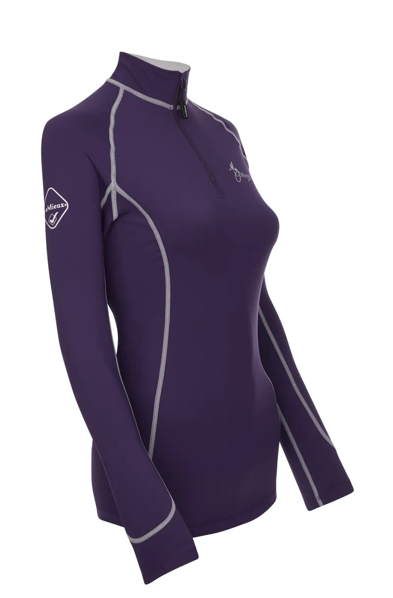 My LeMieux Base Layer - Blackcurrant-1