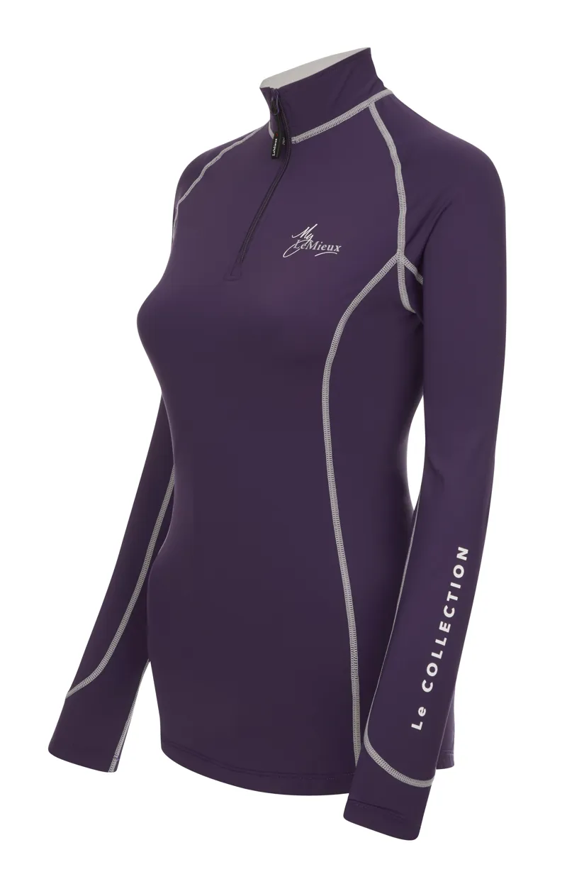 My LeMieux Base Layer - Blackcurrant-2