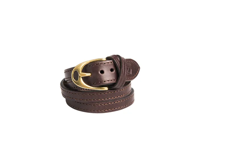 Noble Stirrup Wrap Bracelet - Havana/Brass