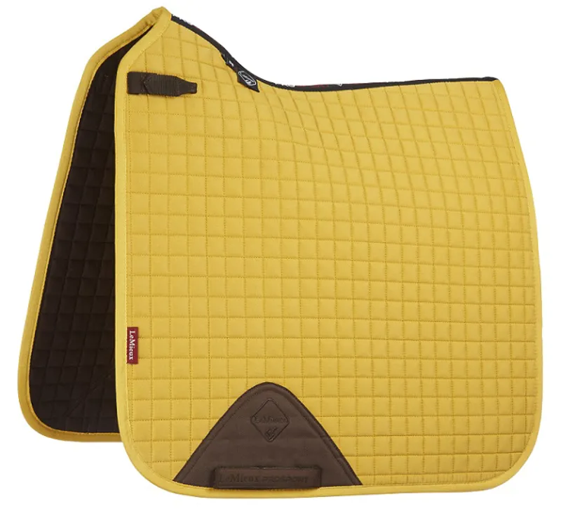 Le Mieux Pro Sport Lustre Dressage Square - Mustard OUT OF STOCK
