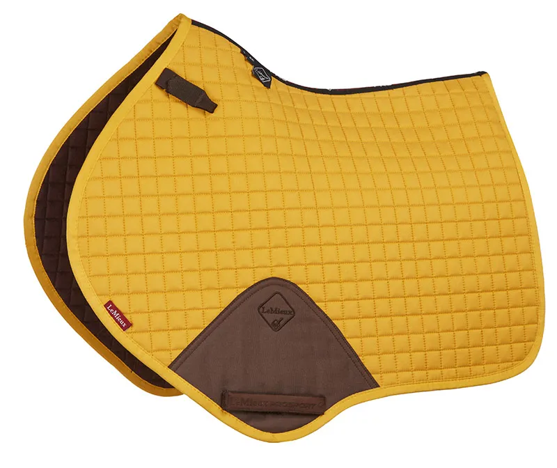 LeMieux Pro Sport Lustre CC Square - Mustard