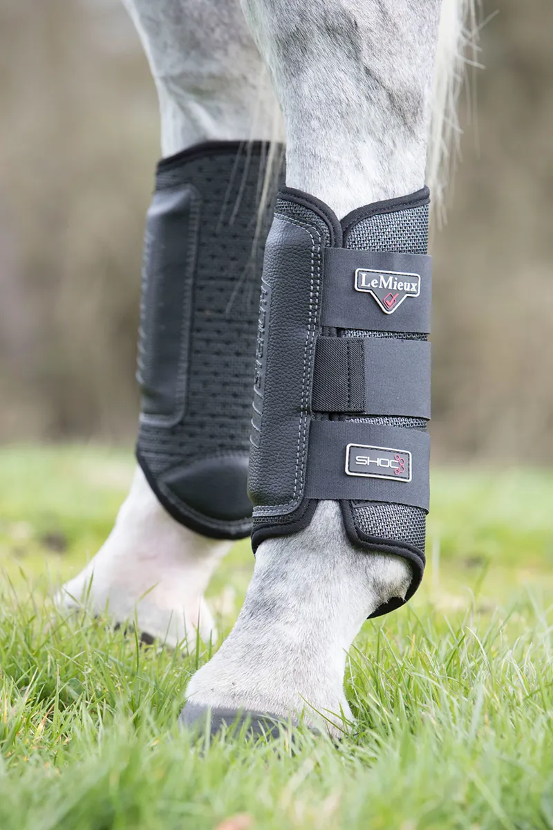LeMieux Pro Sport Stealth Air MK111 XC Boot - Hind - Black-1