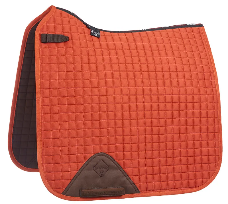 LeMieux Pro Sport Lustre Dressage Square - Burnt Orange
