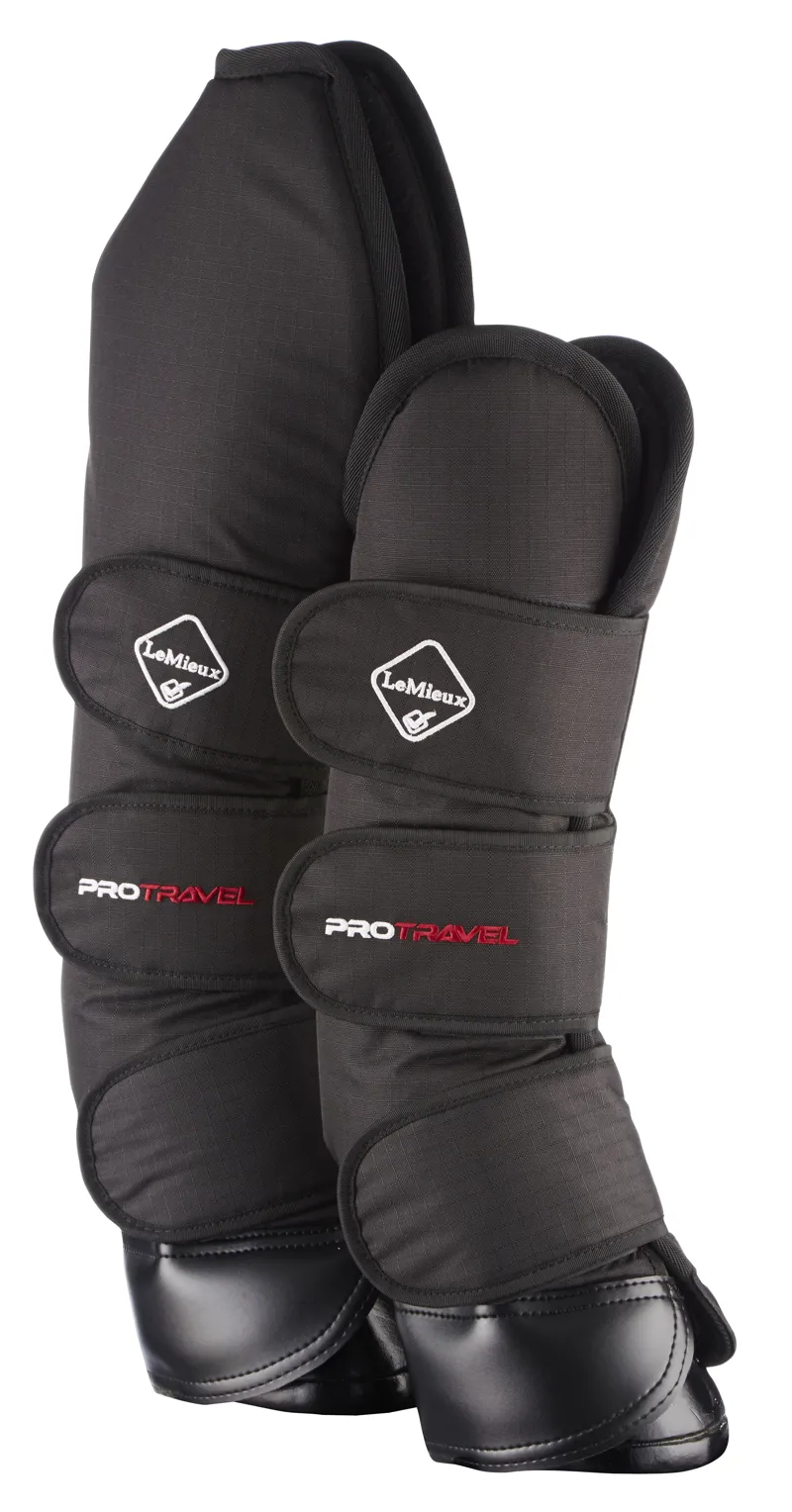 LeMieux Pro Sport Travel Boots - Set 4 - Black