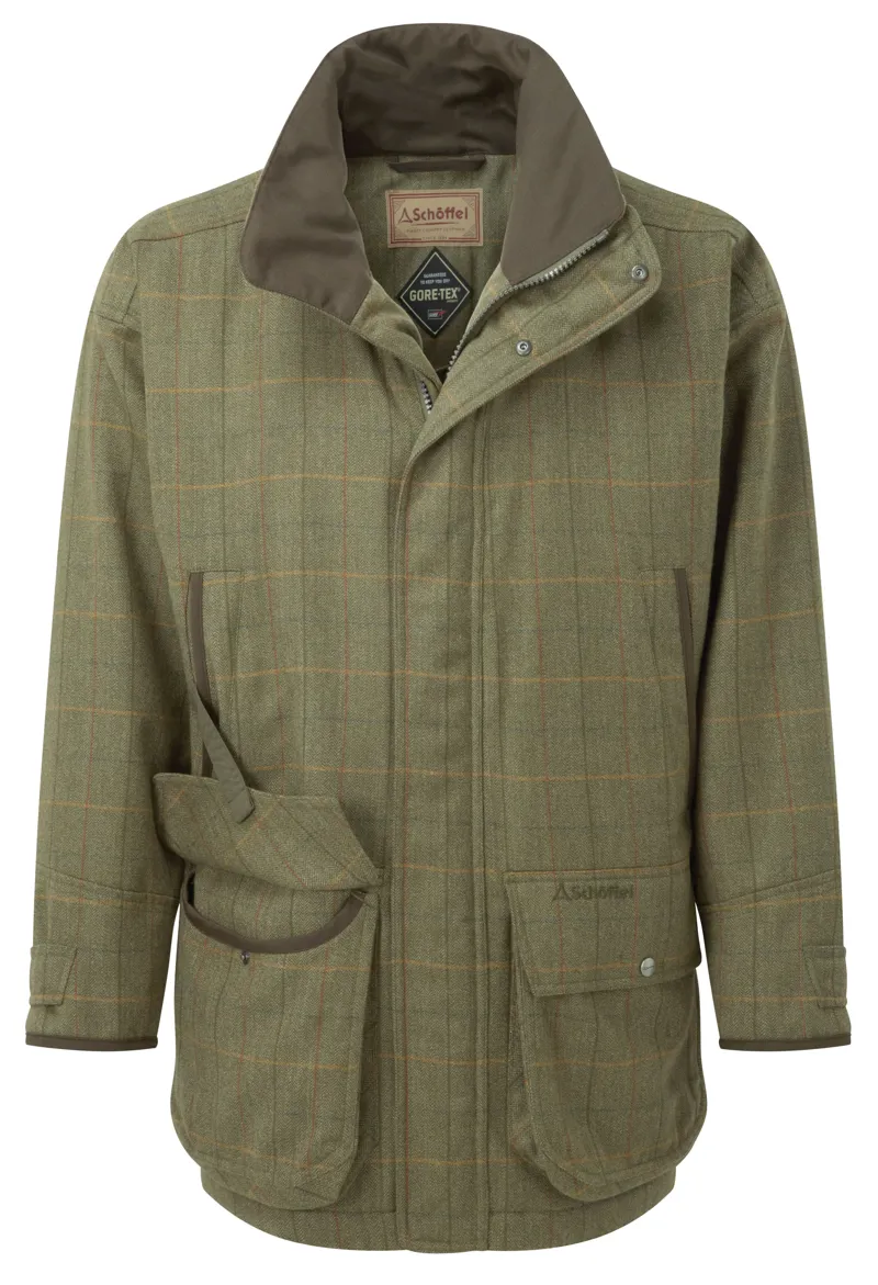 Schoffel Ptarmigan Tweed Coat - Blenheim Tweed