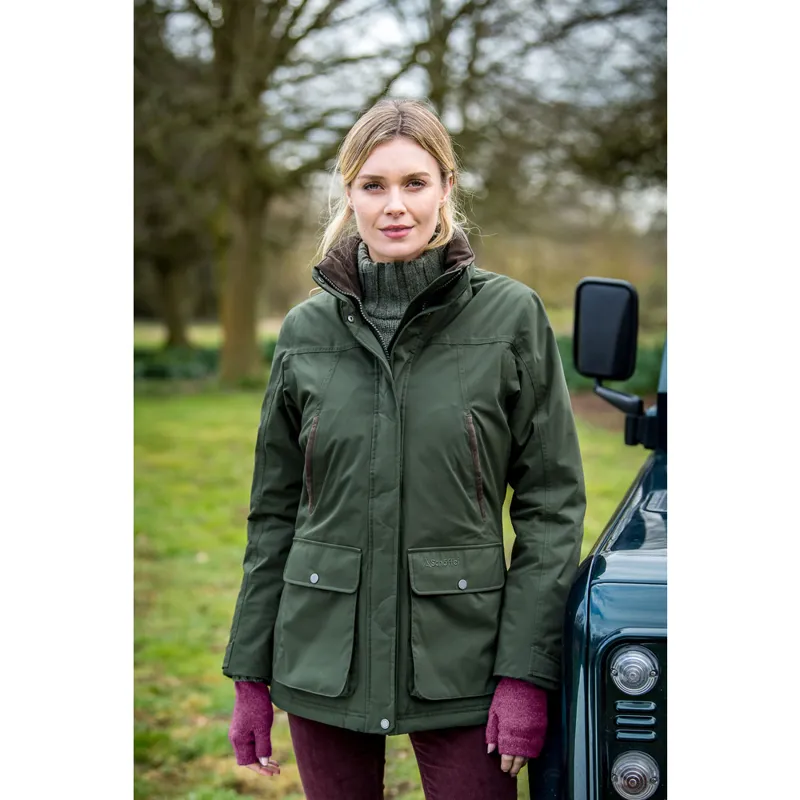 Schoffel Rockingham Coat - Forest-1