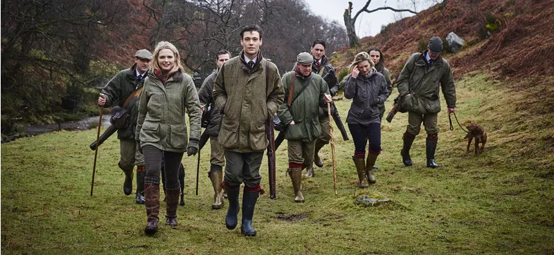 Schoffel Ptarmigan Tweed Coat - Blenheim Tweed-2