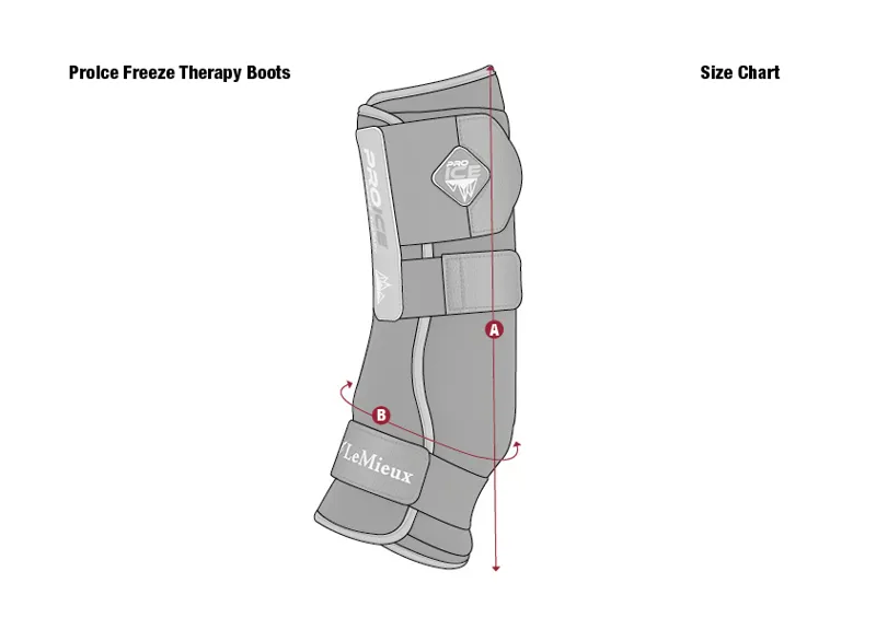 LeMieux Pro Ice Freeze Therapy Boot - Black-4