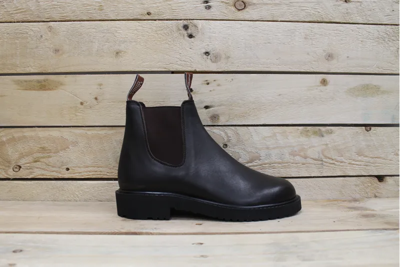 R.M.Williams Stockyard Boots Dry Oiled Leather Brown - H Width-4