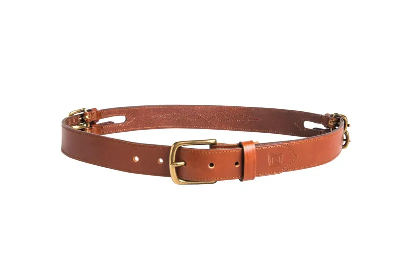 Noble Double Buckle Belt - Oak
