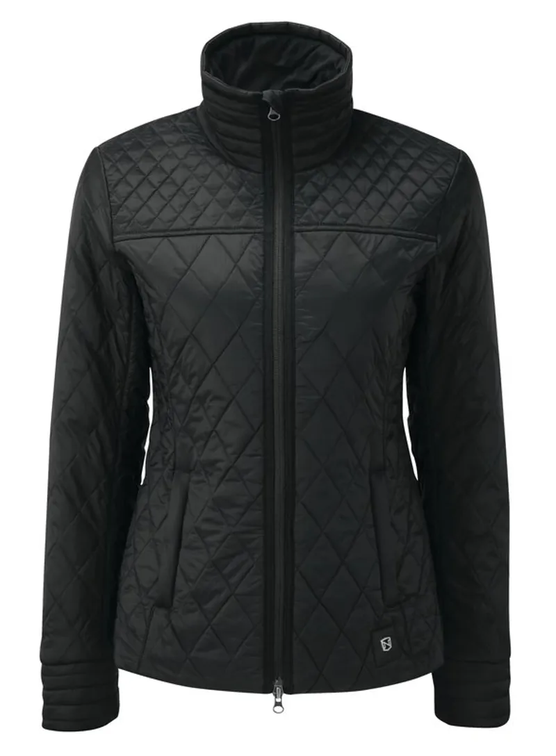 Noble Warmup Quilted Jacket - Black