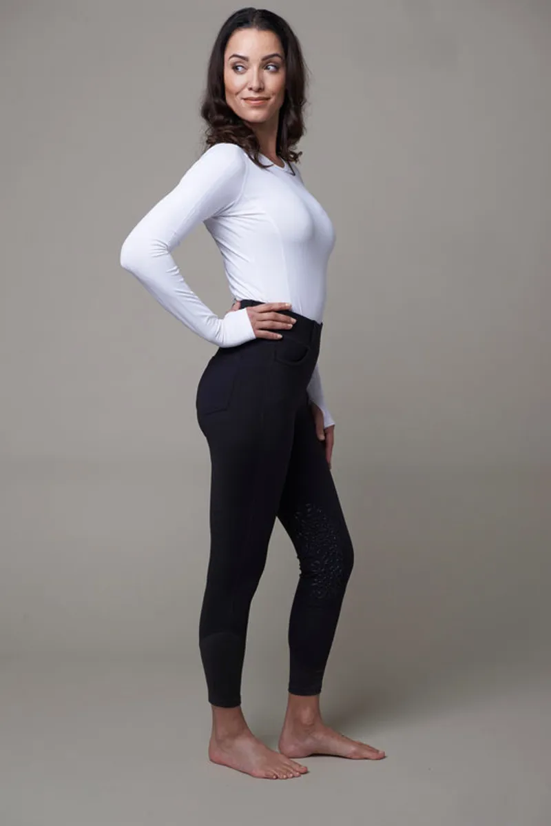 Noble Balance 5 Pocket Riding Tight - Black-3