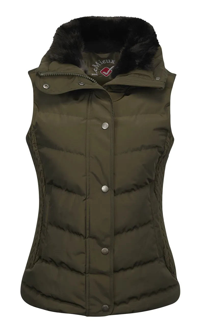 My LeMieux Winter Loire Gilet - Oak Green