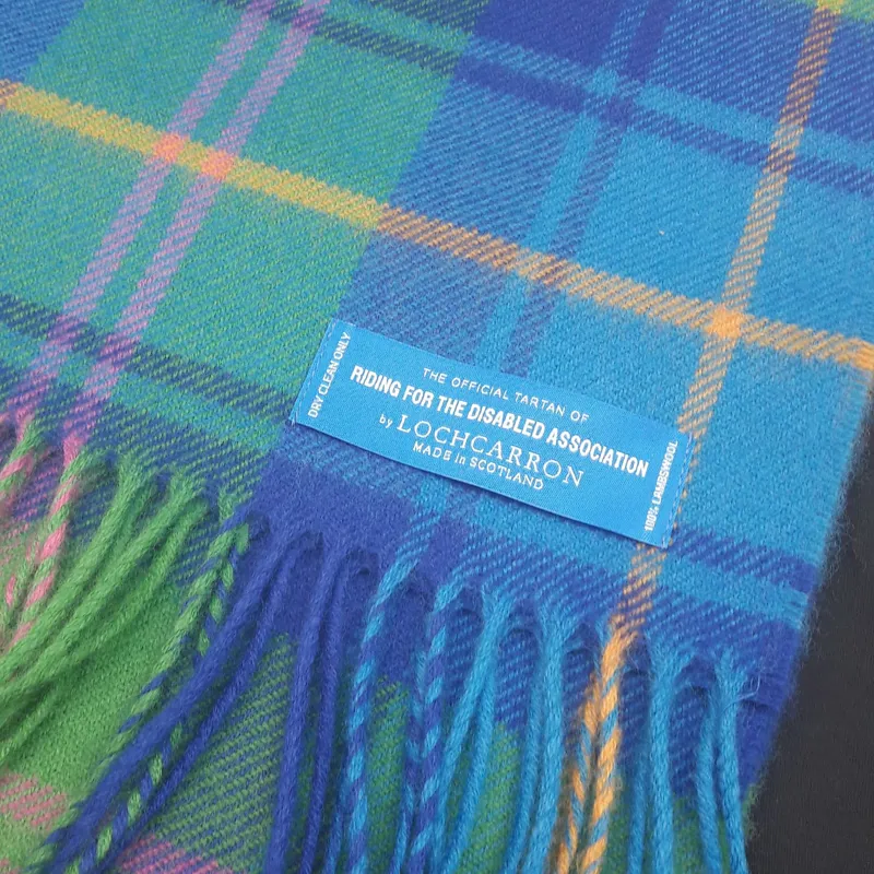 RDA 50th Anniversary Tartan Lambswool Scarf