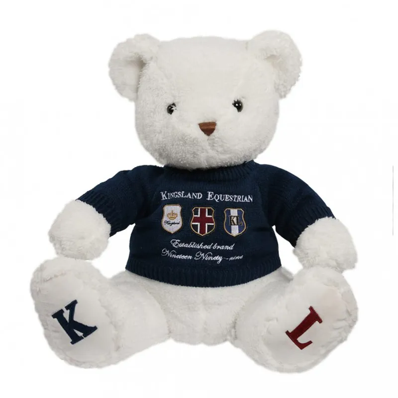 Kingsland Fraserburgh Stuffed Polar Bear - Cream