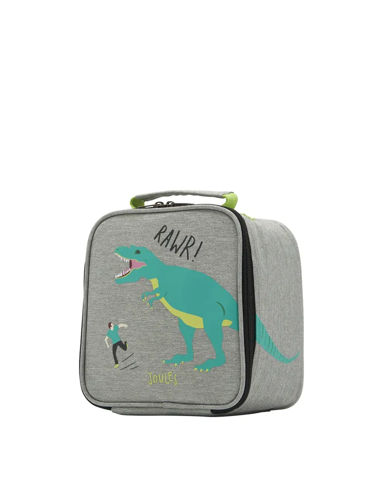 Joules Kids Printed Munch Lunch Bag - Dinosaur-1