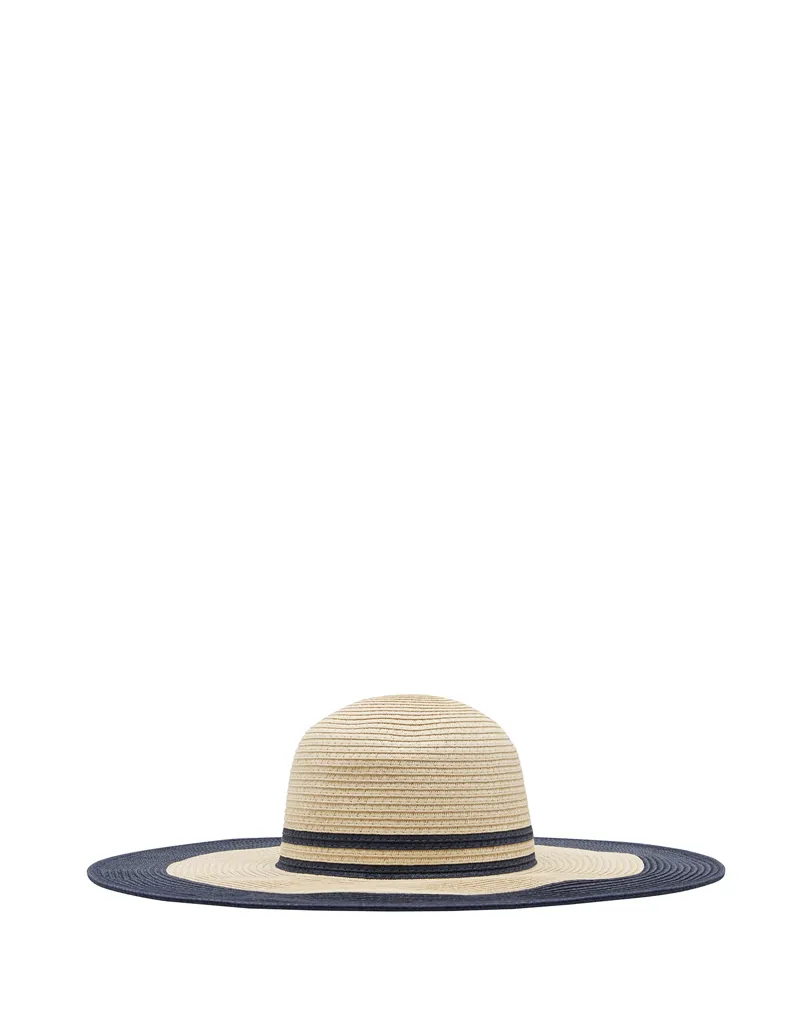 Joules Mandy Wide Brimmed Sun Hat - French Navy