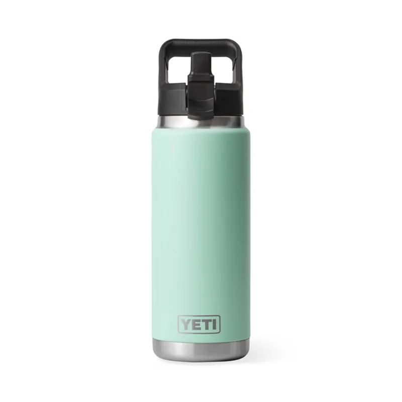 YETI Rambler 26 Oz Straw Cap Bottle - Seafoam-1