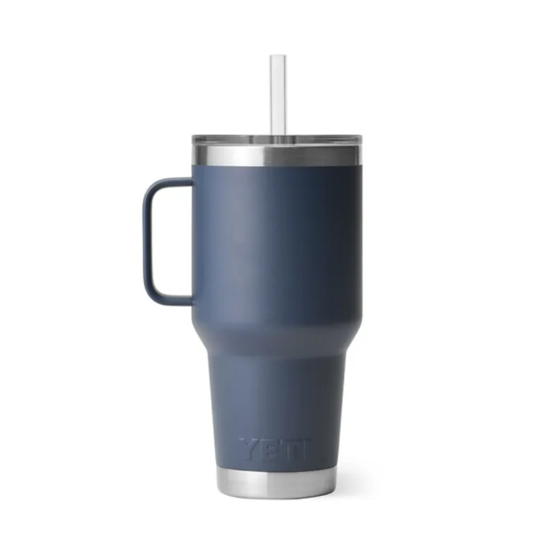 YETI Rambler 35 Oz Straw Lid Mug - Navy-1