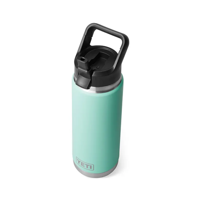 YETI Rambler 26 Oz Straw Cap Bottle - Seafoam-3