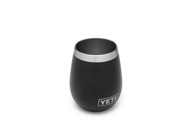 YETI Rambler 10 Oz Wine Tumbler - Black-1