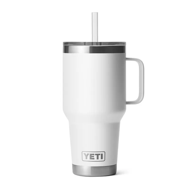 YETI Rambler 35 Oz Straw Lid Mug - White
