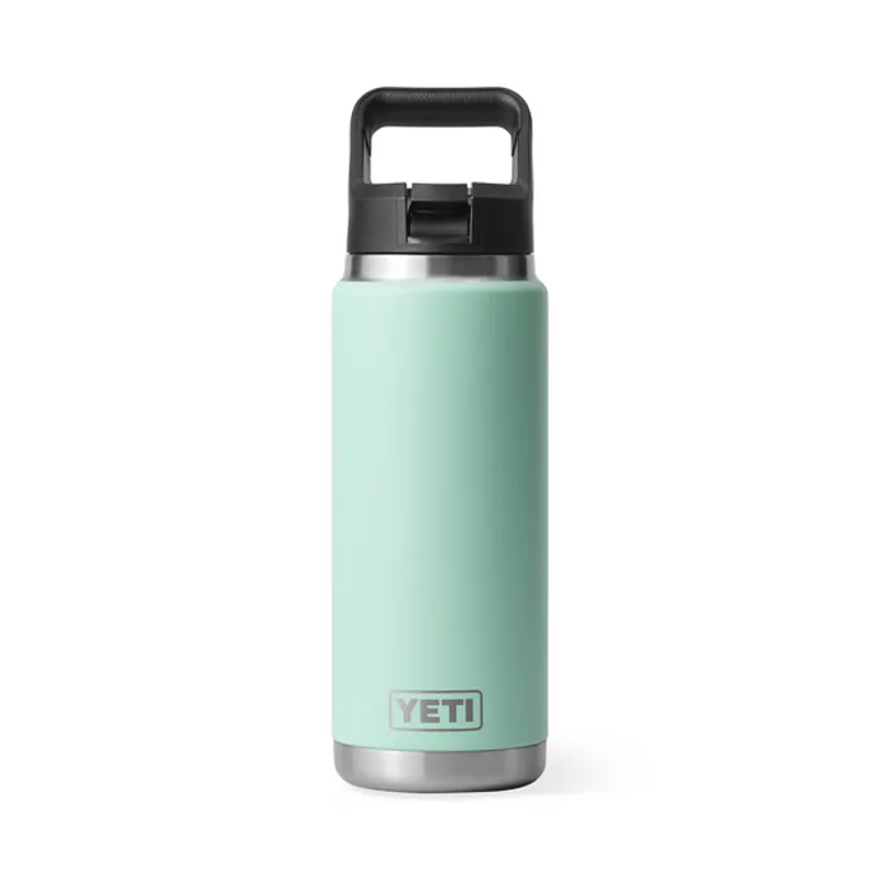 YETI Rambler 26 Oz Straw Cap Bottle - Seafoam