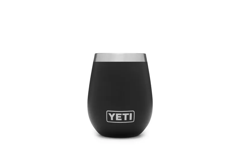 YETI Rambler 10 Oz Wine Tumbler - Black