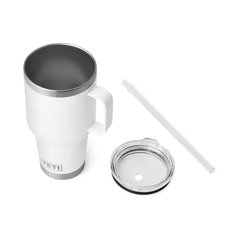 YETI Rambler 35 Oz Straw Lid Mug - White-2