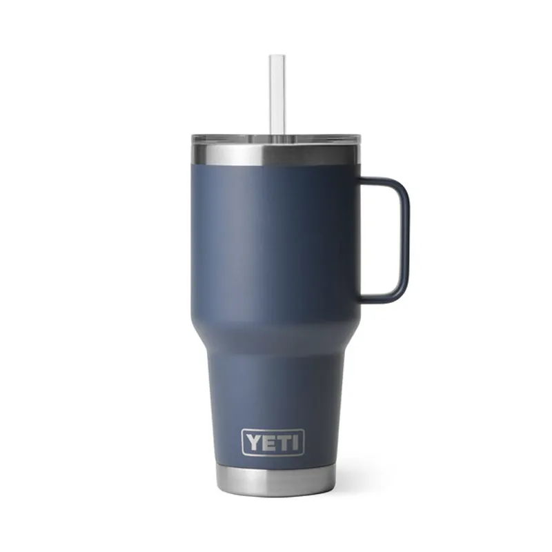 YETI Rambler 35 Oz Straw Lid Mug - Navy