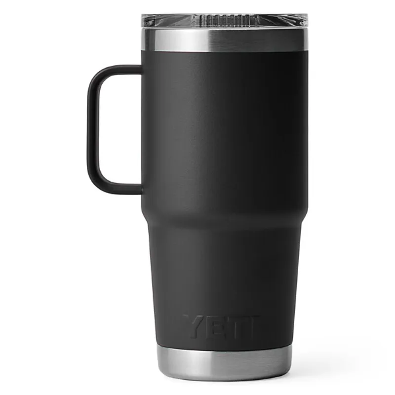 YETI Rambler 20 Oz Travel Mug - Black-1