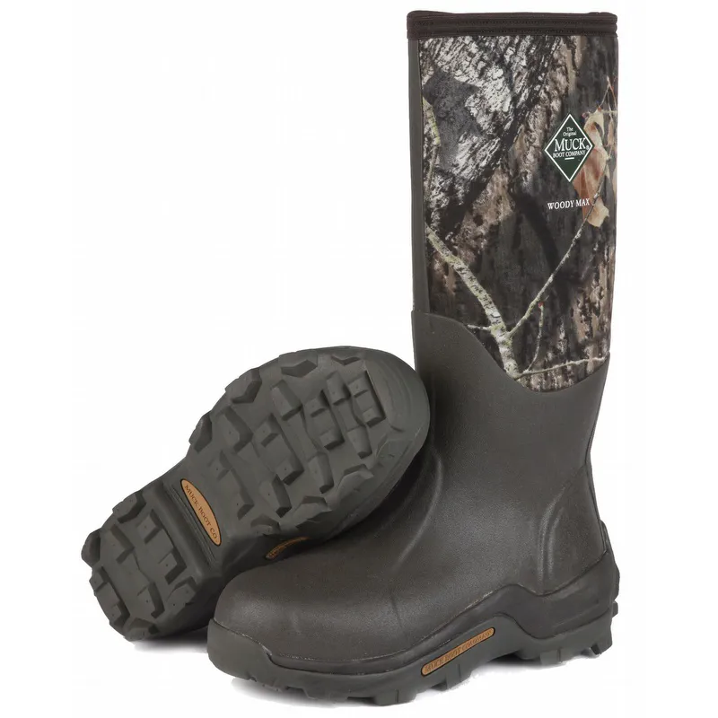 Muck Boot Woody Max Boot - Camo/Bark