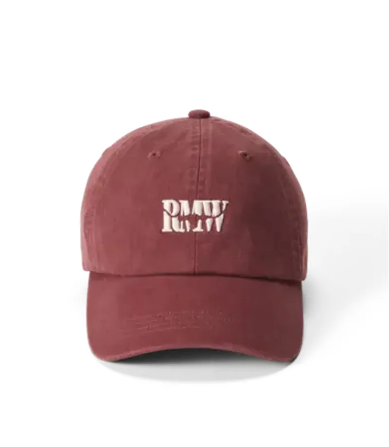 RMW Branded Twill Cap - Black Apple-2