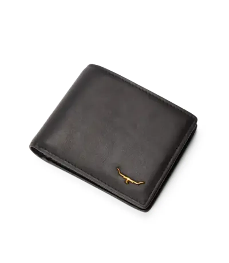 RMW Bifold Wallet With Pocket - Black-3