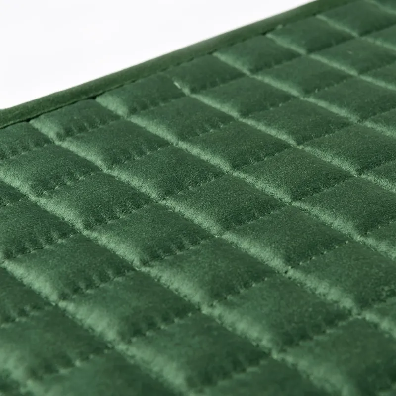 LeMieux Pro Sport Suede Dressage Square - Hunter Green-2