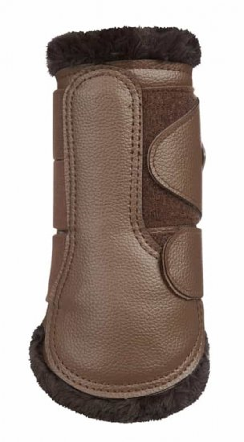 Le Mieux Pro Sport Fleece Lined Brushing Boot Brown/Brown-2