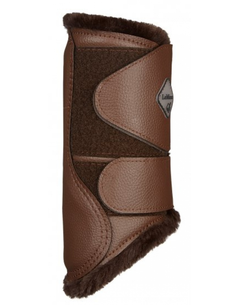 Le Mieux Pro Sport Fleece Lined Brushing Boot Brown/Brown-3