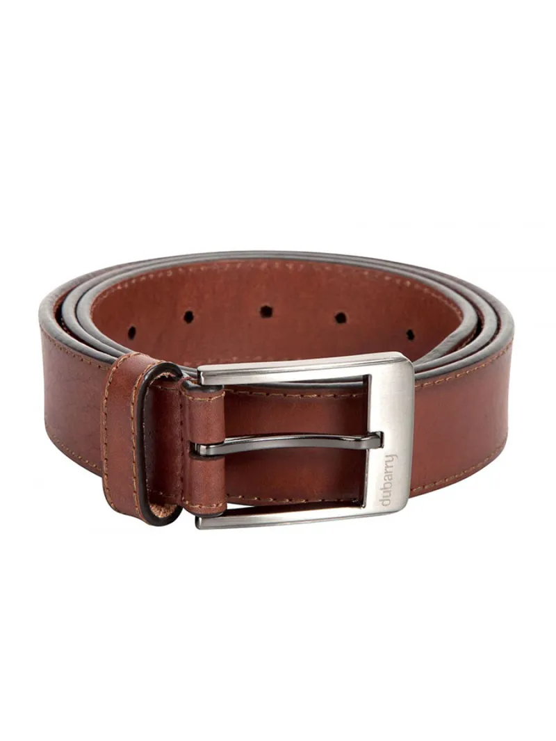 Dubarry Leather Belt - Chestnut