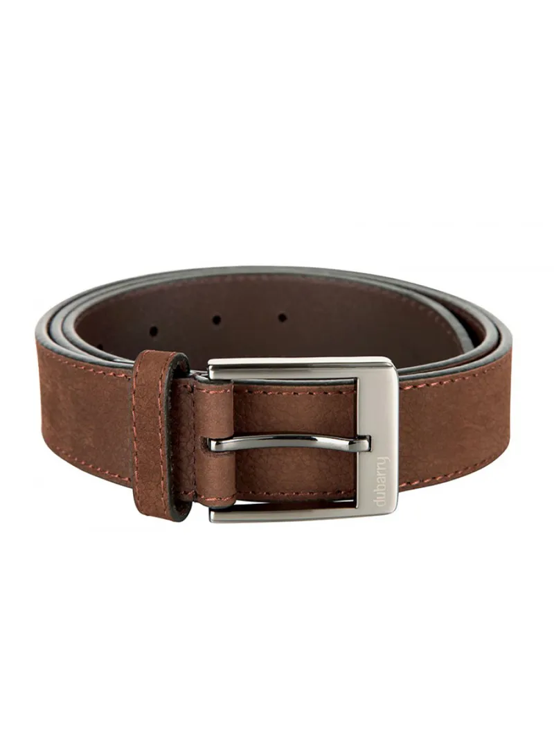Dubarry Leather Belt - Walnut
