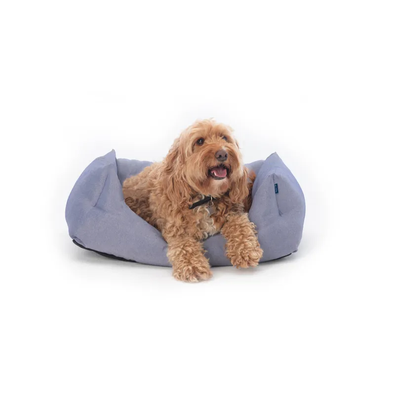 Project Blu Bengal Domino Dog Bed - Xsmall - Blue-1